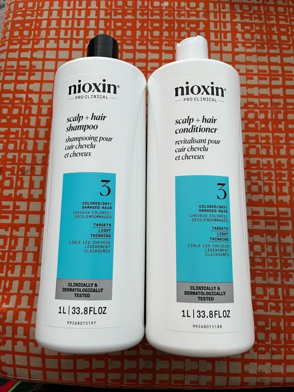 NIOXIN Pro Clinical Scalp + Hair Shampoo & Conditioner Set -
